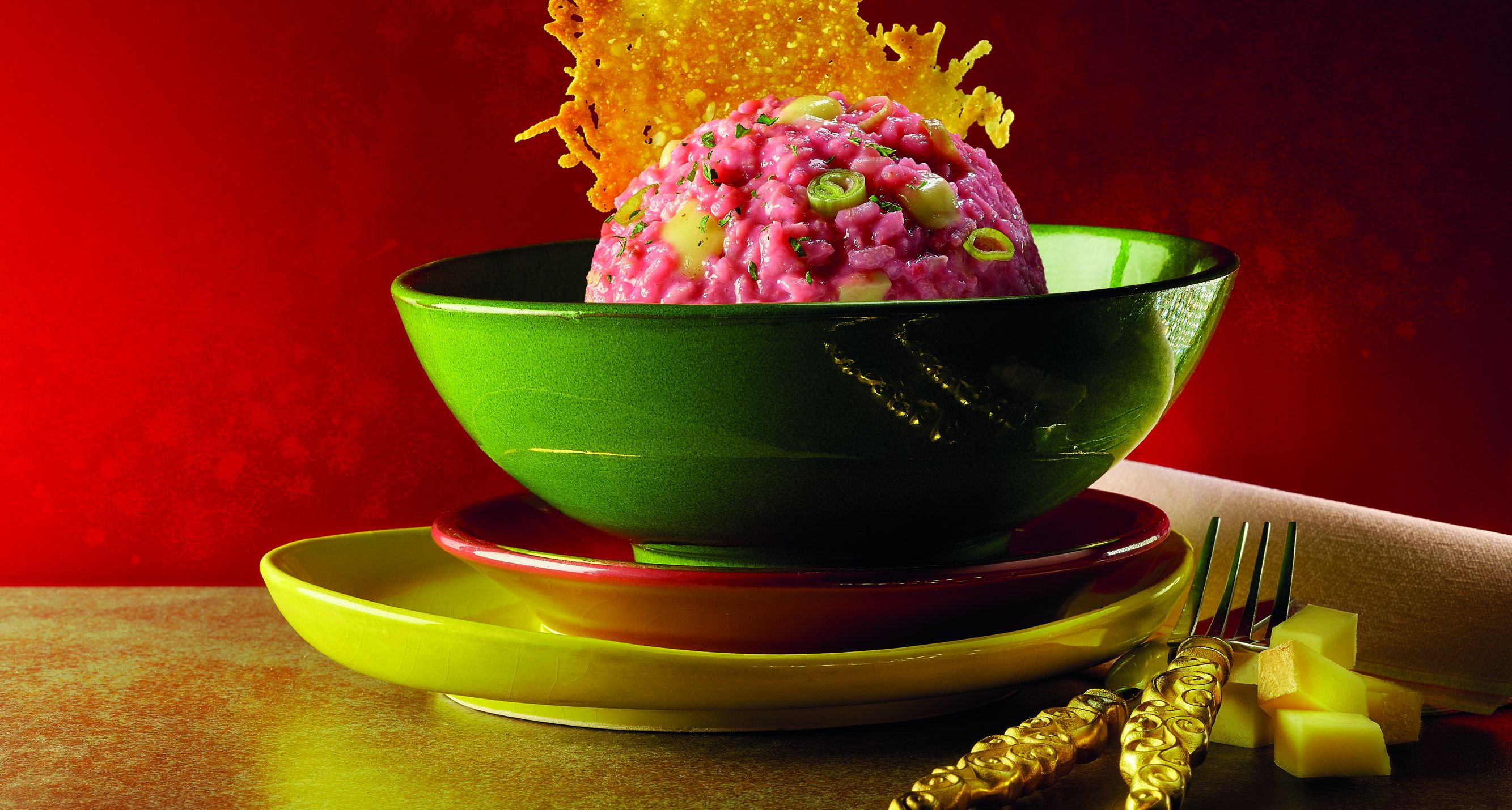 Lirresistible Risotto A La Betterave Et Au Beaufort