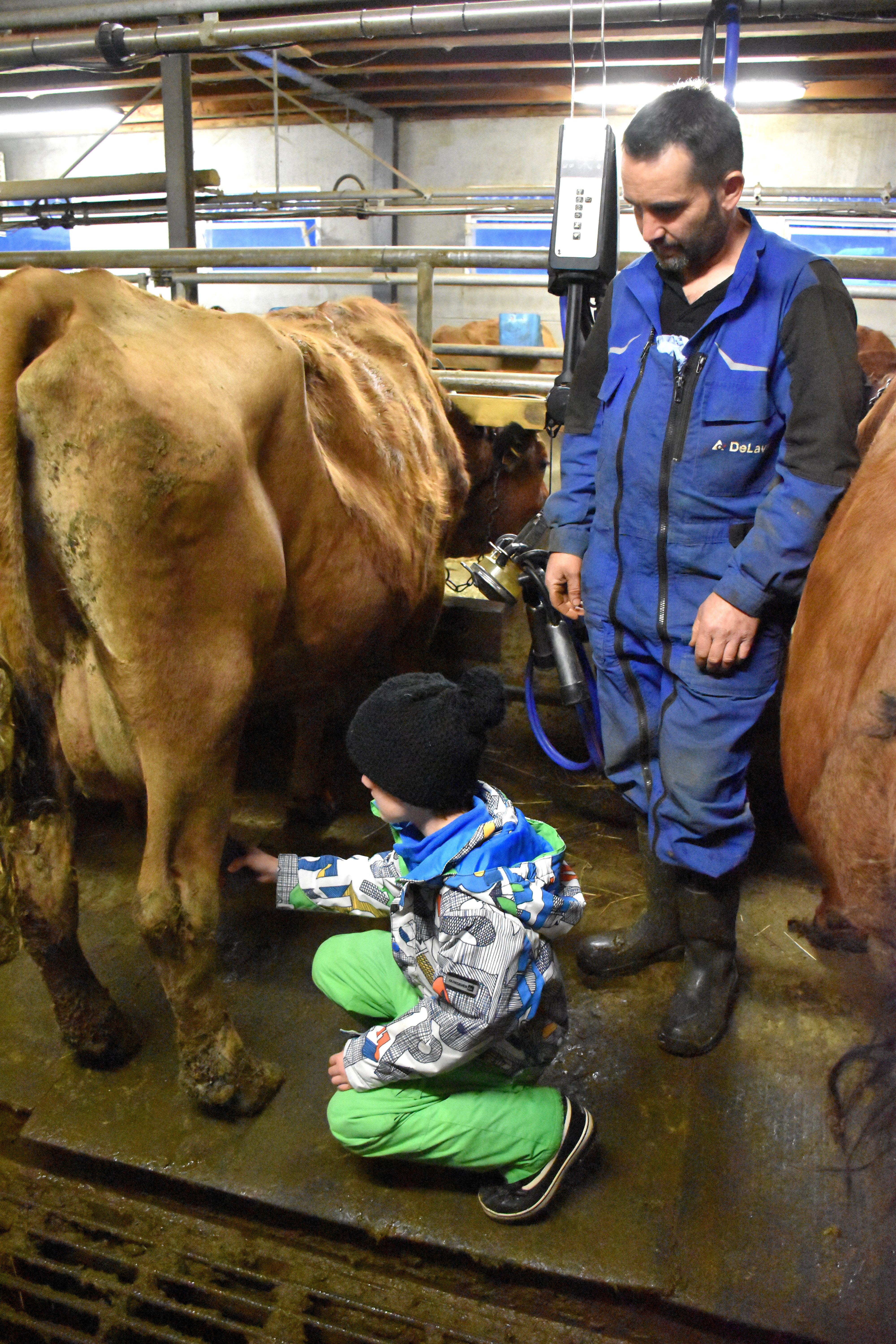 Enfants Gaec Des Tarines Bourg St Maurice 21 Janvier 2021 9