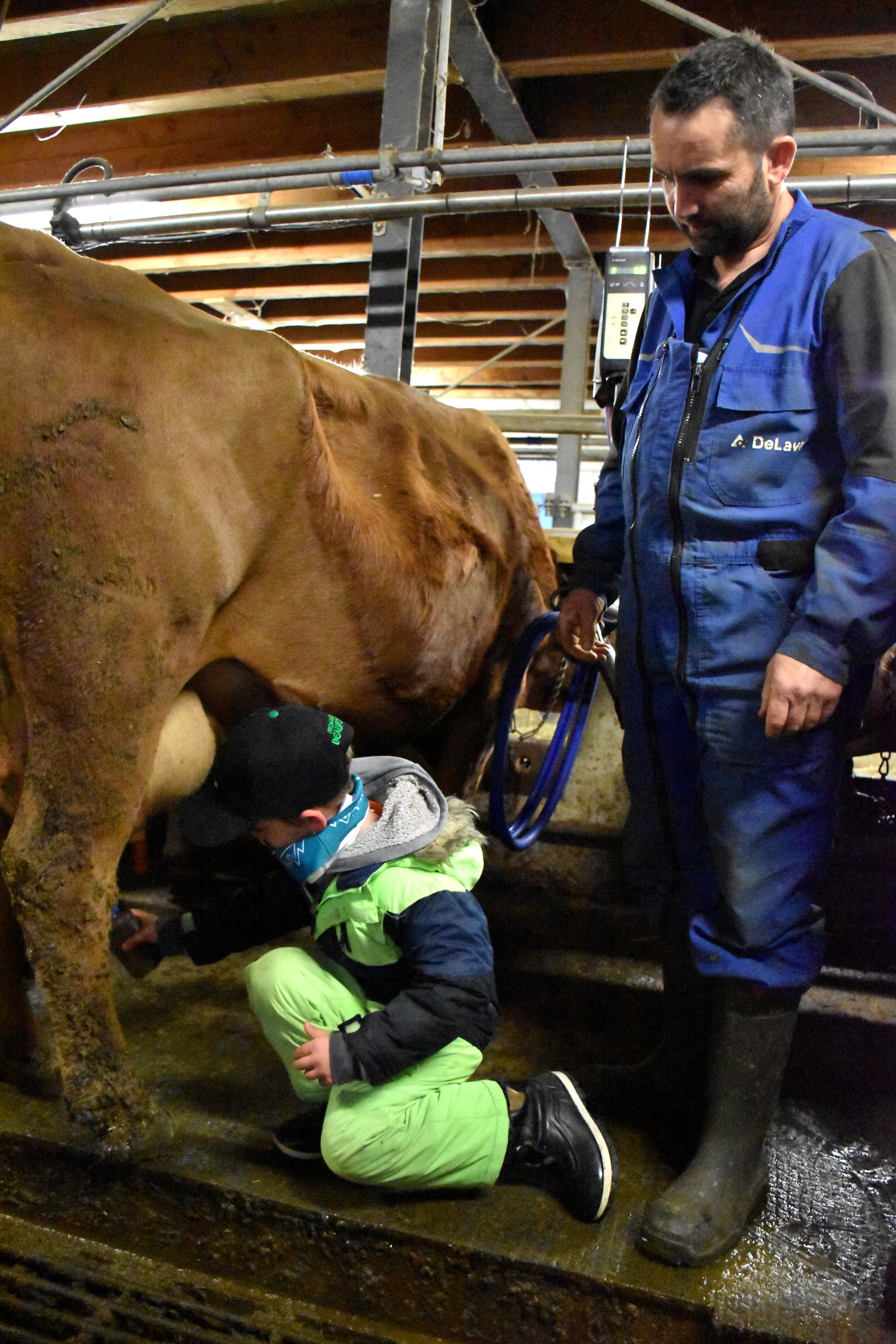Enfants Gaec Des Tarines Bourg St Maurice 21 Janvier 2021 7