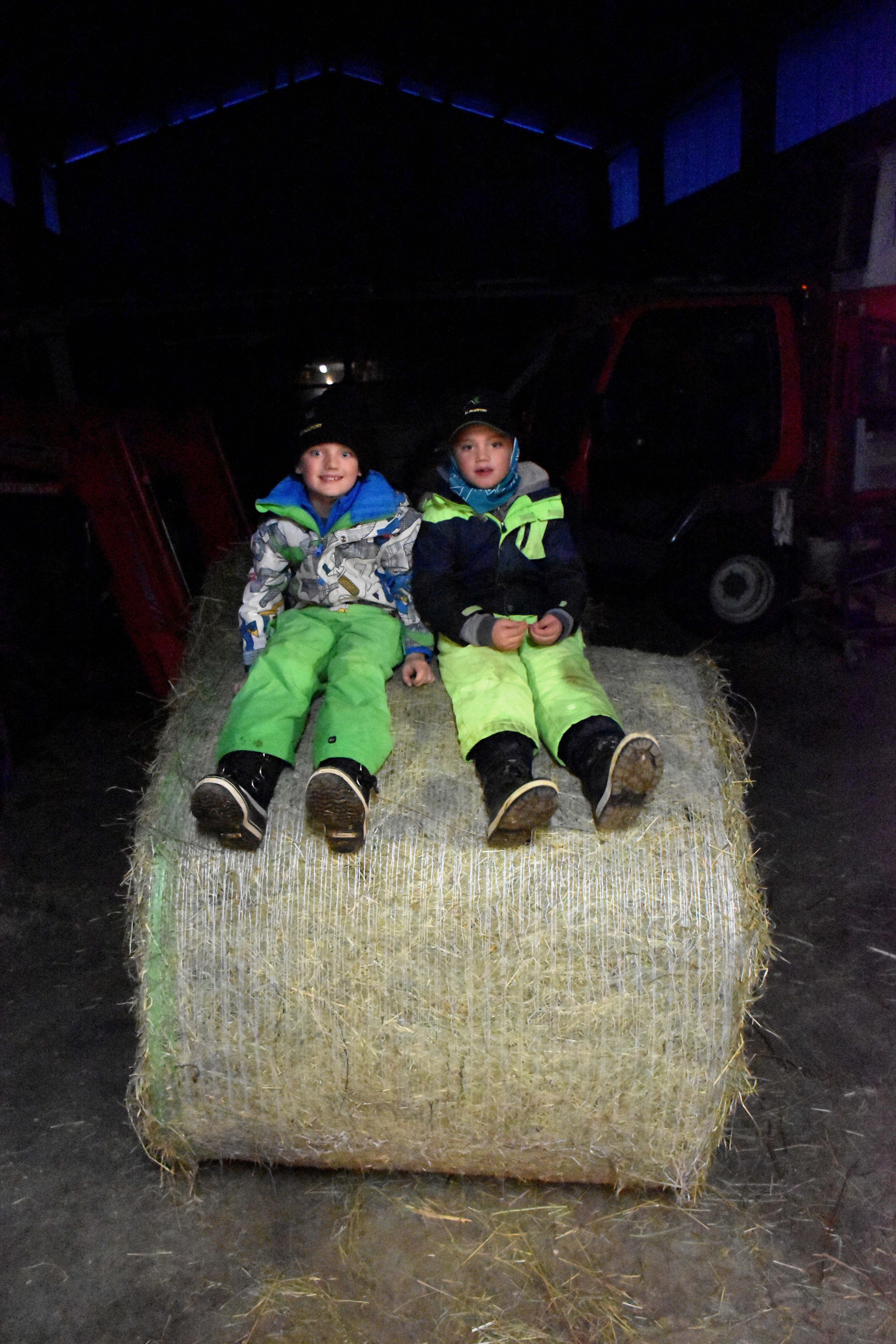 Enfants Gaec Des Tarines Bourg St Maurice 21 Janvier 2021 16