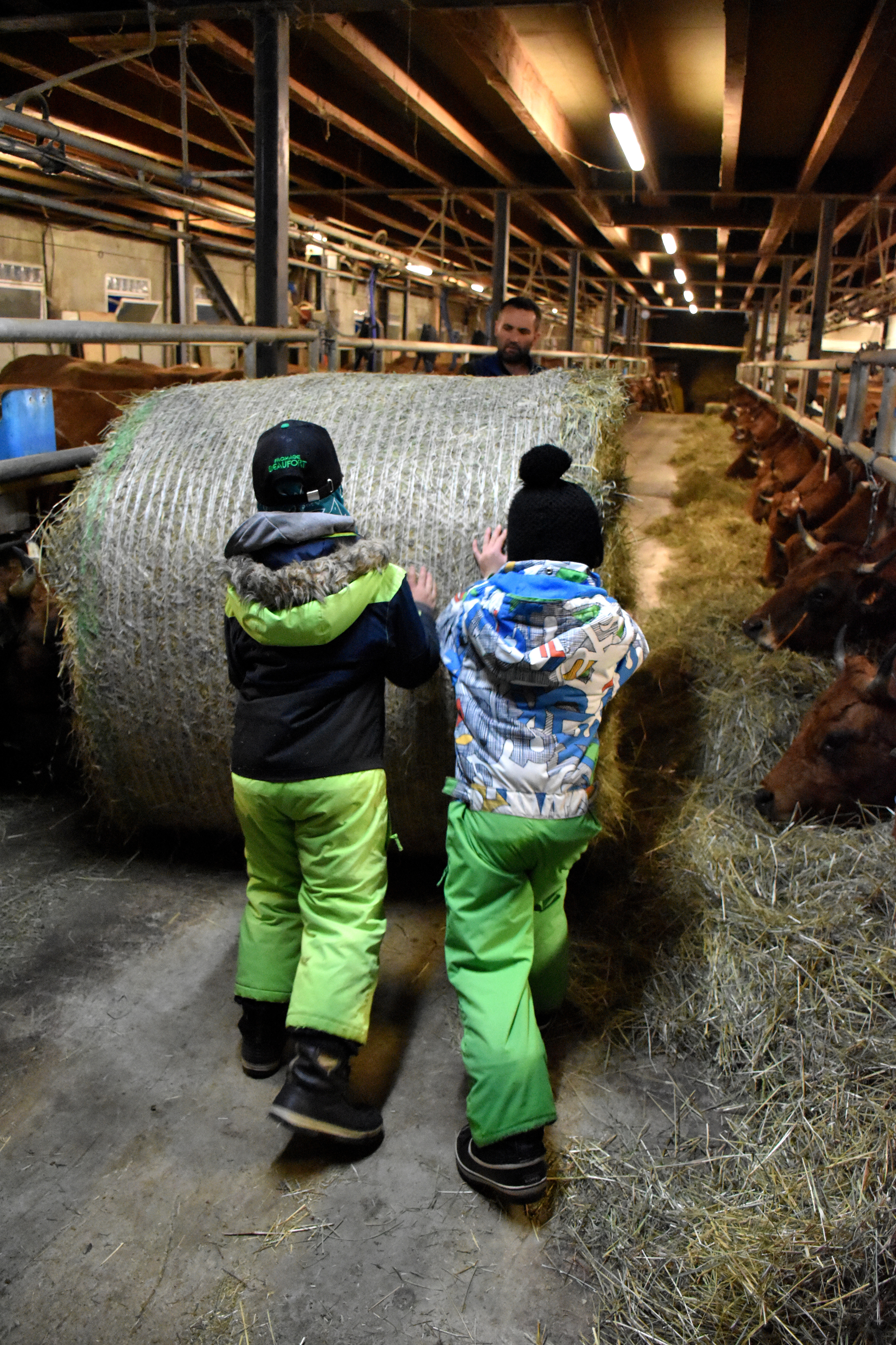 Enfants Gaec Des Tarines Bourg St Maurice 21 Janvier 2021 19