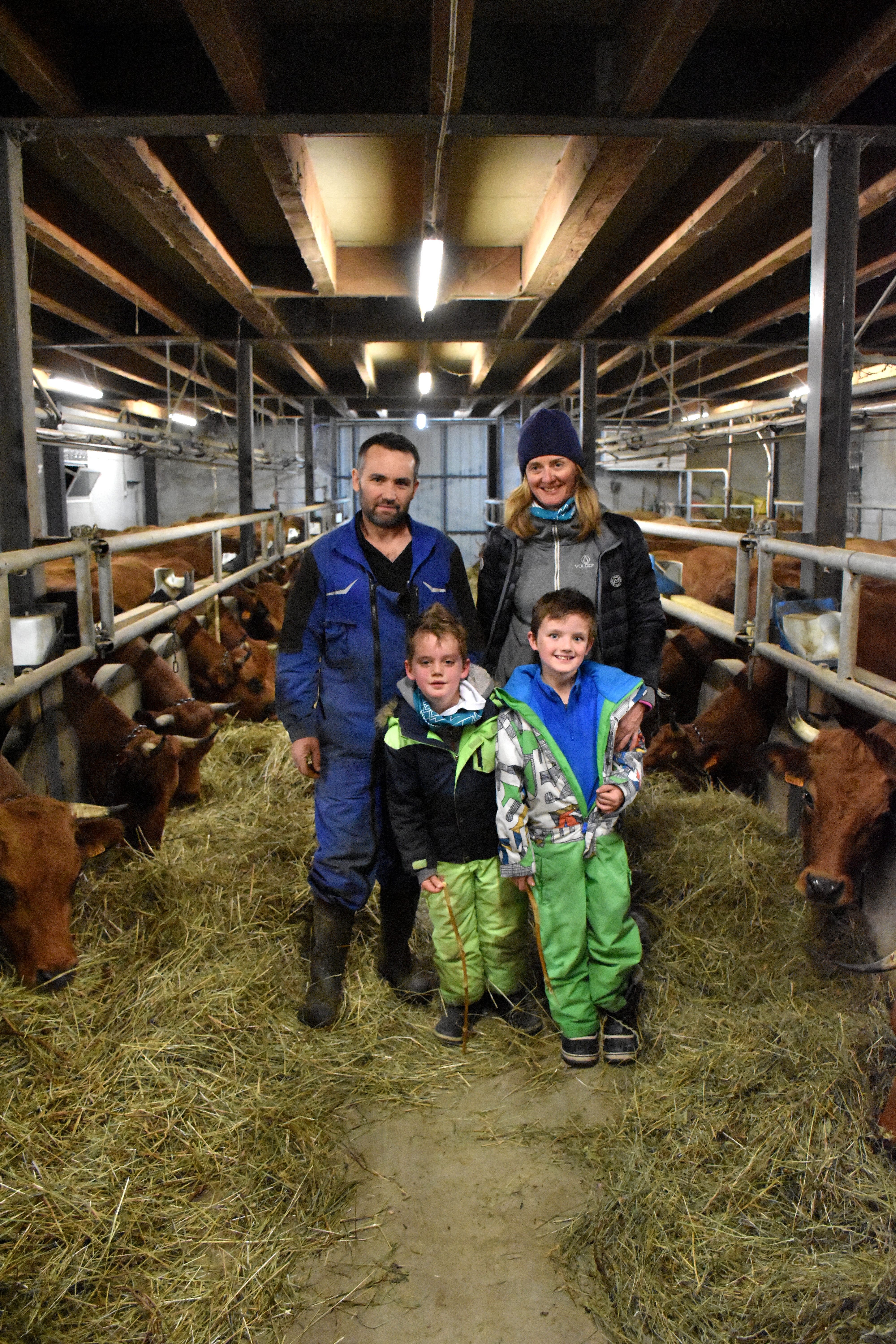 Enfants Gaec Des Tarines Bourg St Maurice 21 Janvier 2021 26