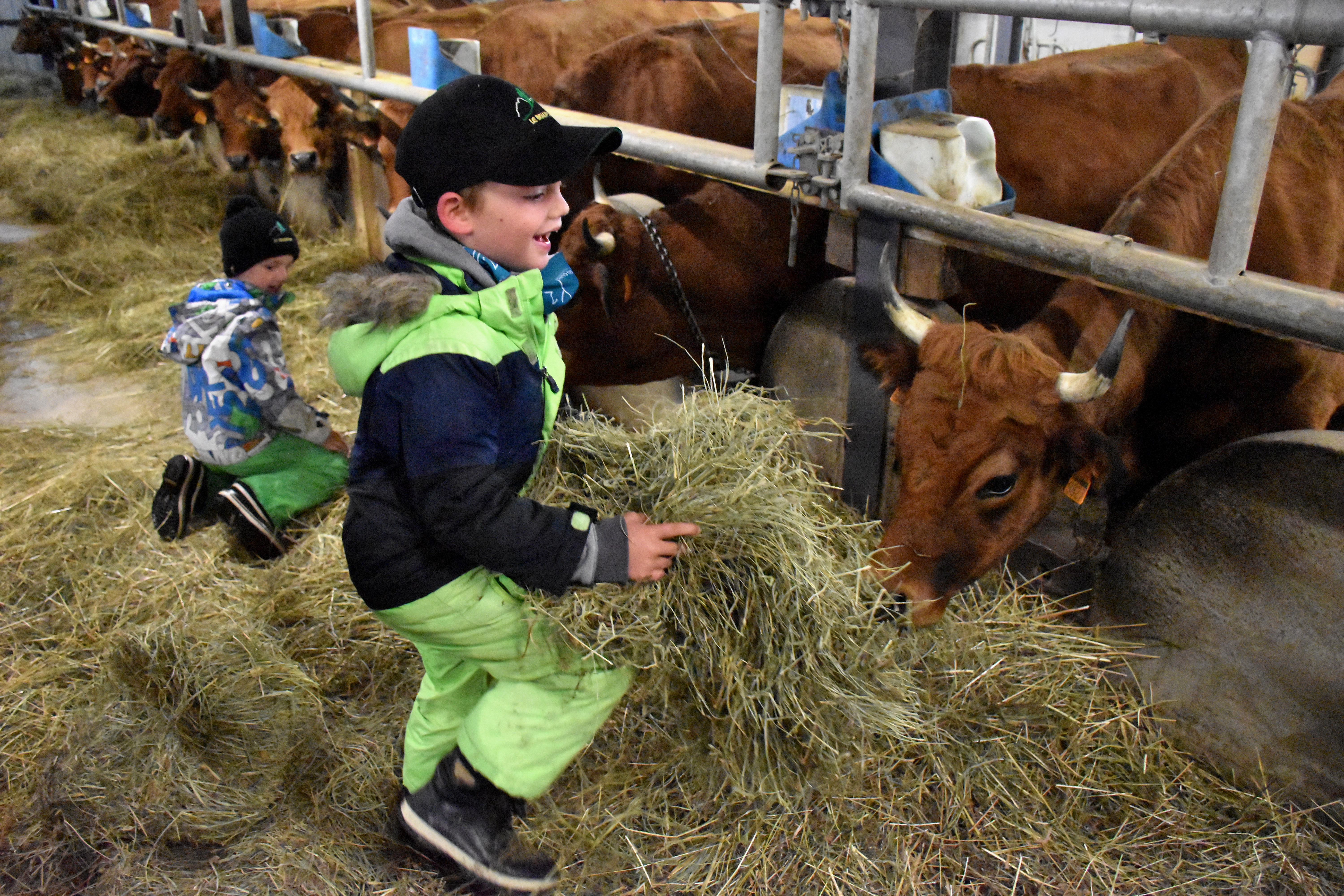 Enfants Gaec Des Tarines Bourg St Maurice 21 Janvier 2021 2