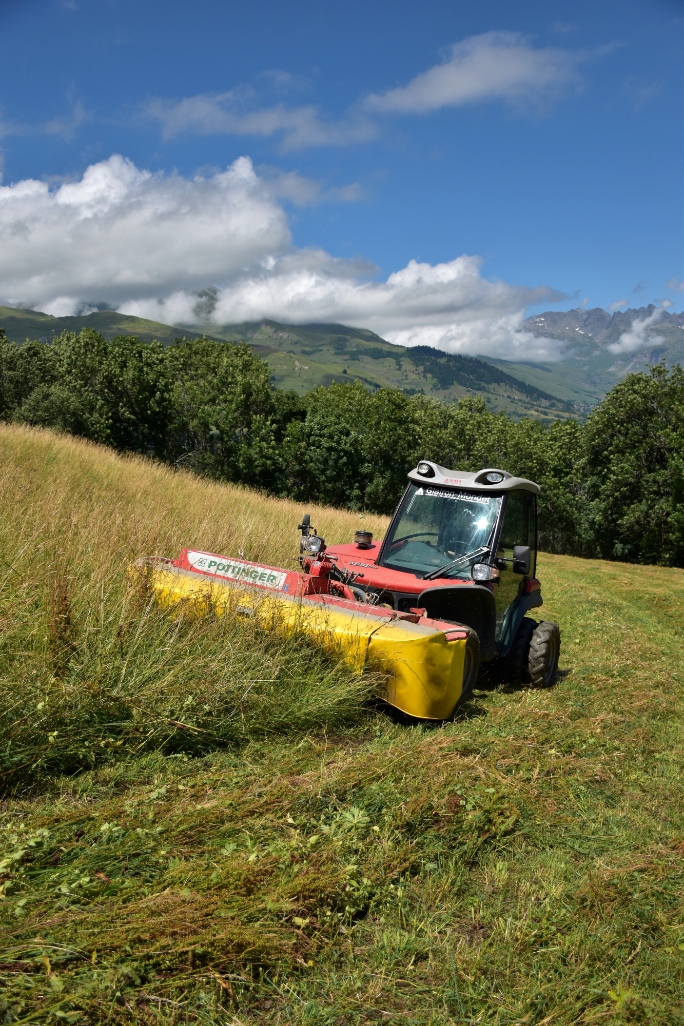 Le Fauchage Le Travail Des Foins Fromage Beaufort 6