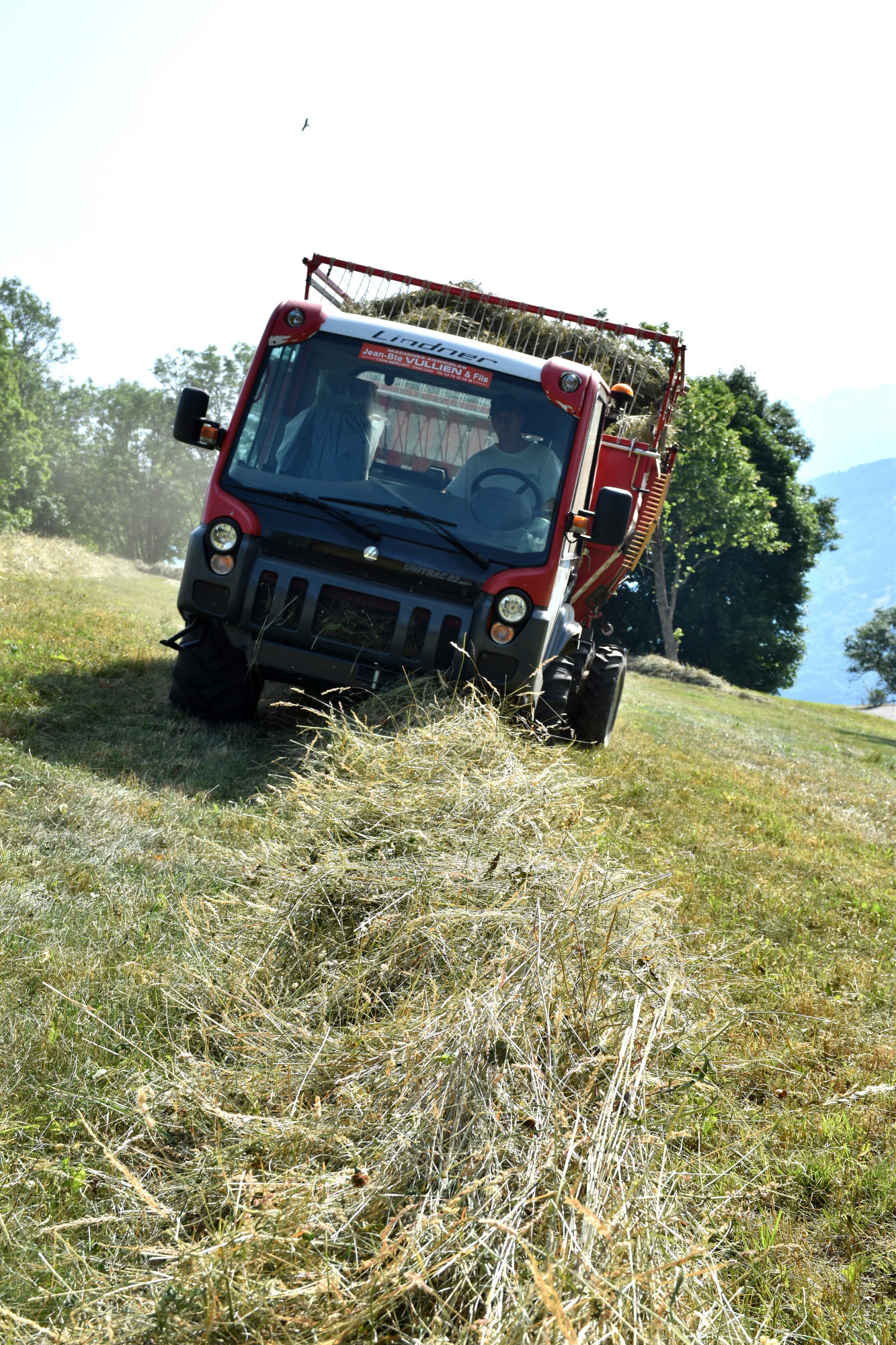 Le Ramassage En Vrac Le Travail Des Foins Fromage Beaufort 2 01