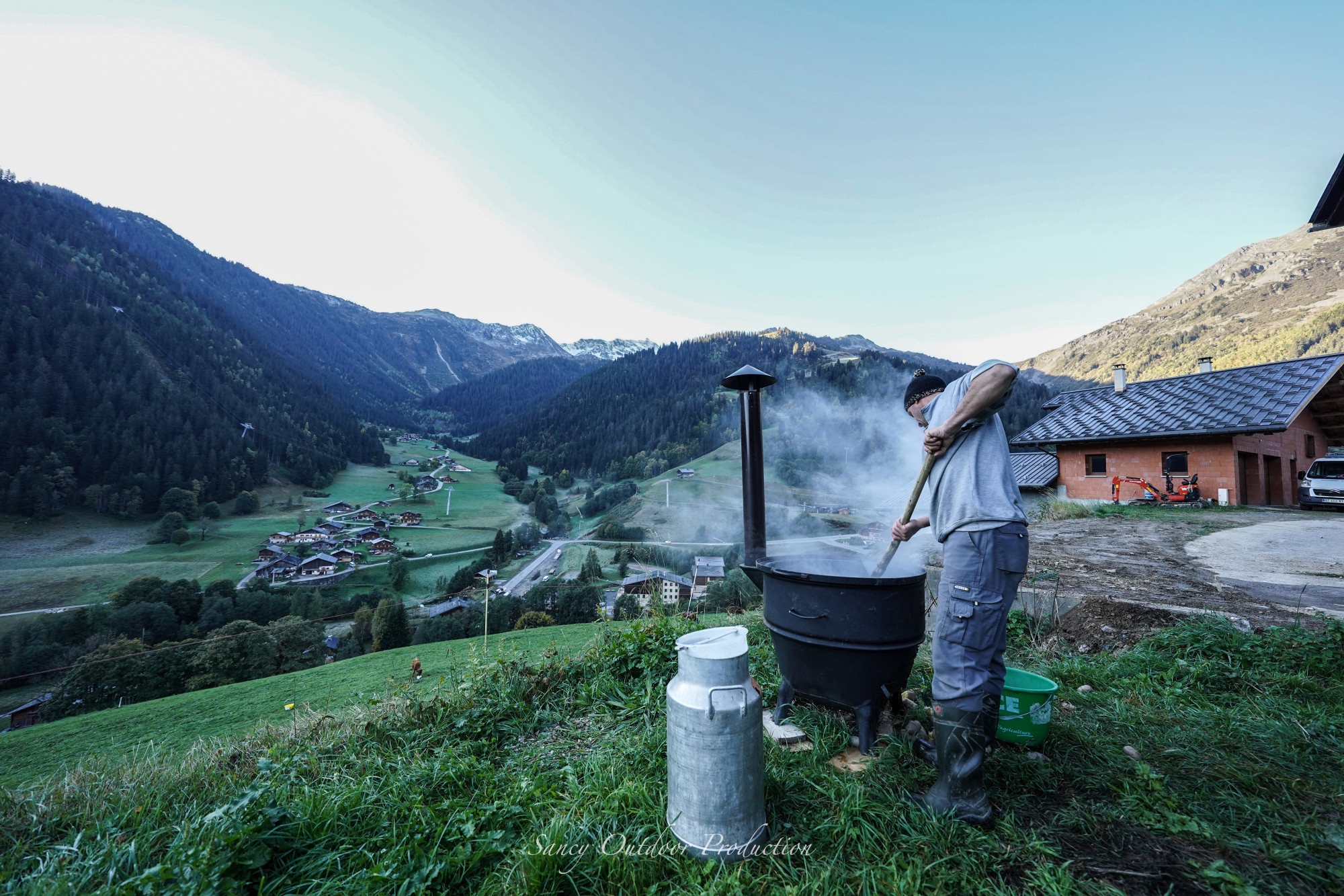 Tranches De Vie Alpage Les Arolles Automne 2021 Fromage Beaufo 13