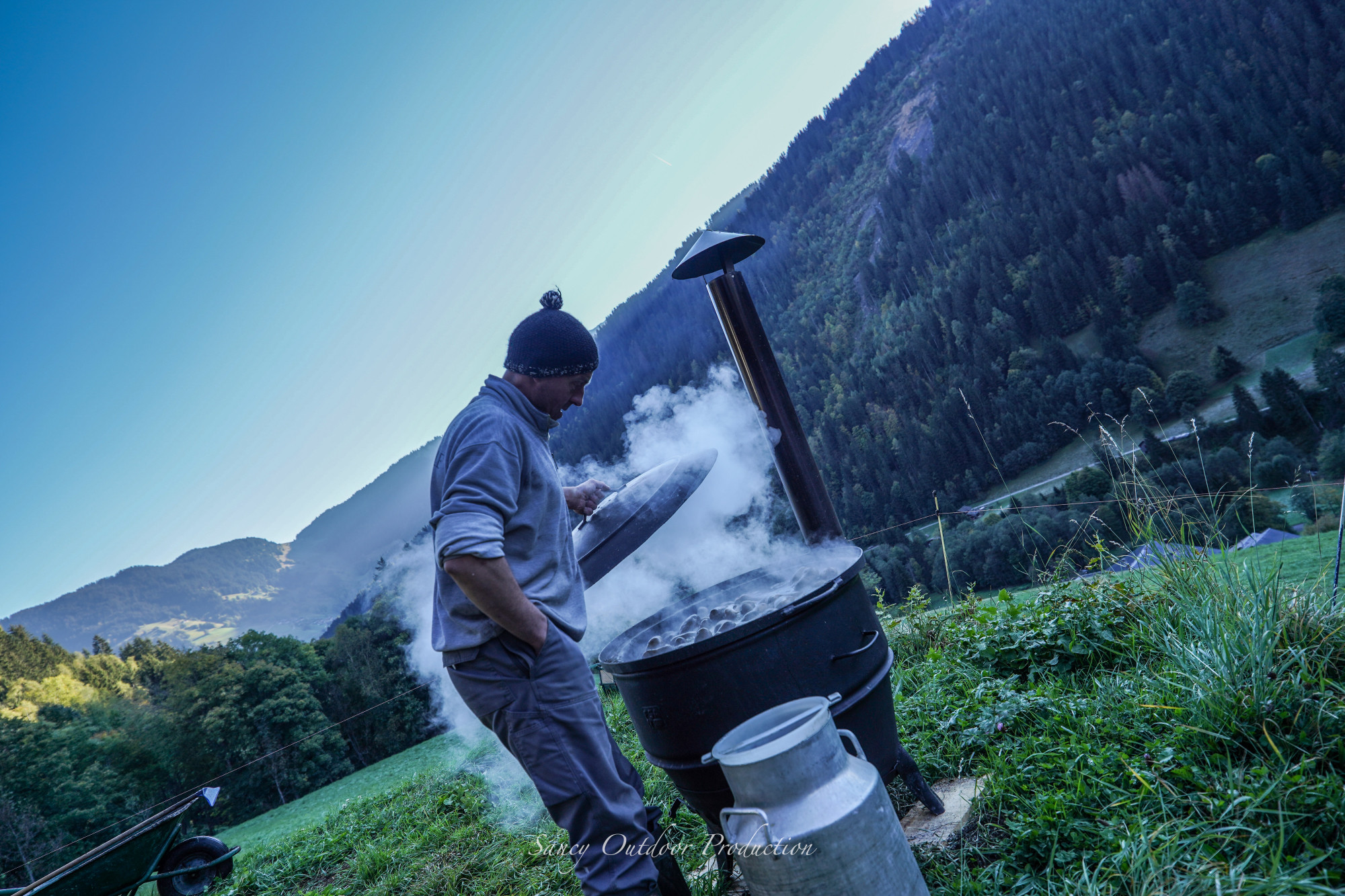 Tranches De Vie Alpage Les Arolles Automne 2021 Fromage Beaufo 16